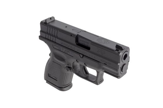 Springfield Armory XD9 sub-compact 9mm handgun with 3in barrel and 10-round capacity is perfect for EDC
